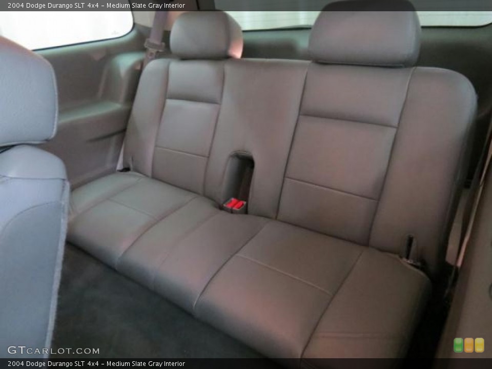 Medium Slate Gray Interior Rear Seat for the 2004 Dodge Durango SLT 4x4 #73873982