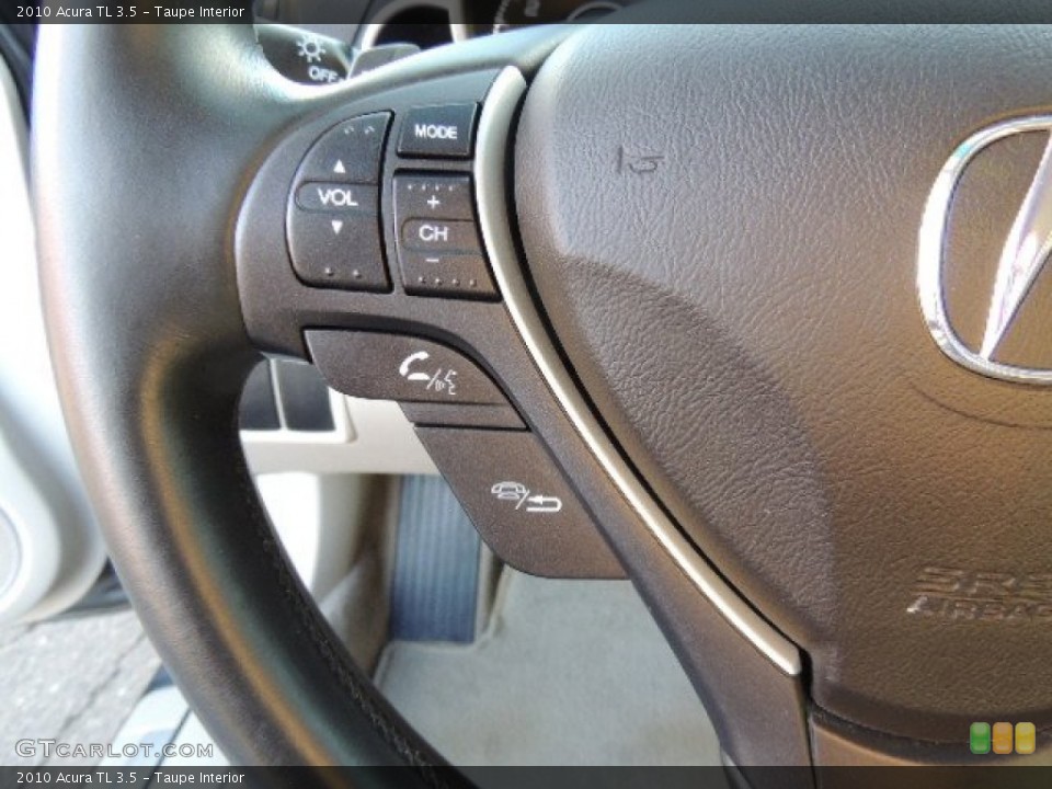 Taupe Interior Controls for the 2010 Acura TL 3.5 #73875275