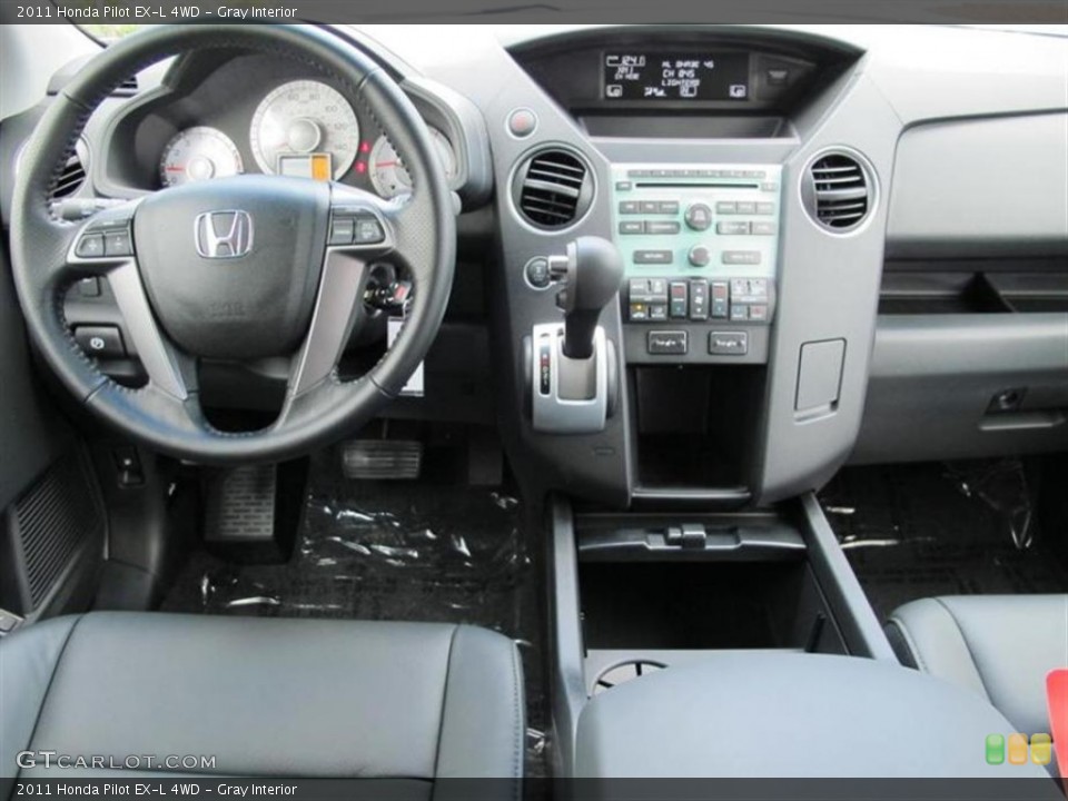 Gray Interior Dashboard for the 2011 Honda Pilot EX-L 4WD #73875923