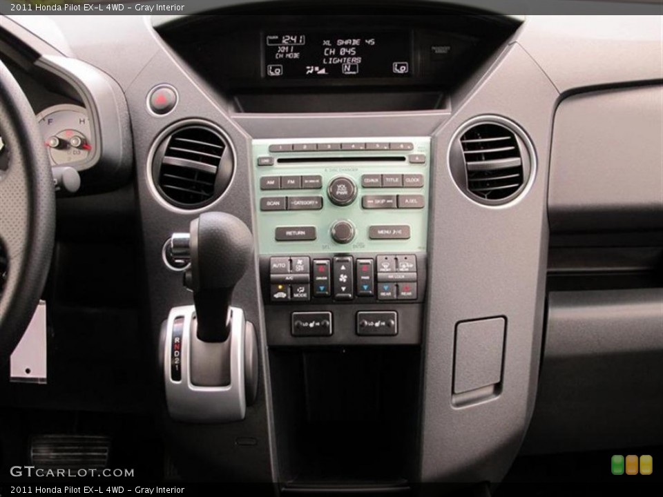 Gray Interior Controls for the 2011 Honda Pilot EX-L 4WD #73875950