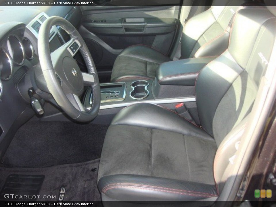 Dark Slate Gray Interior Front Seat for the 2010 Dodge Charger SRT8 #73878437