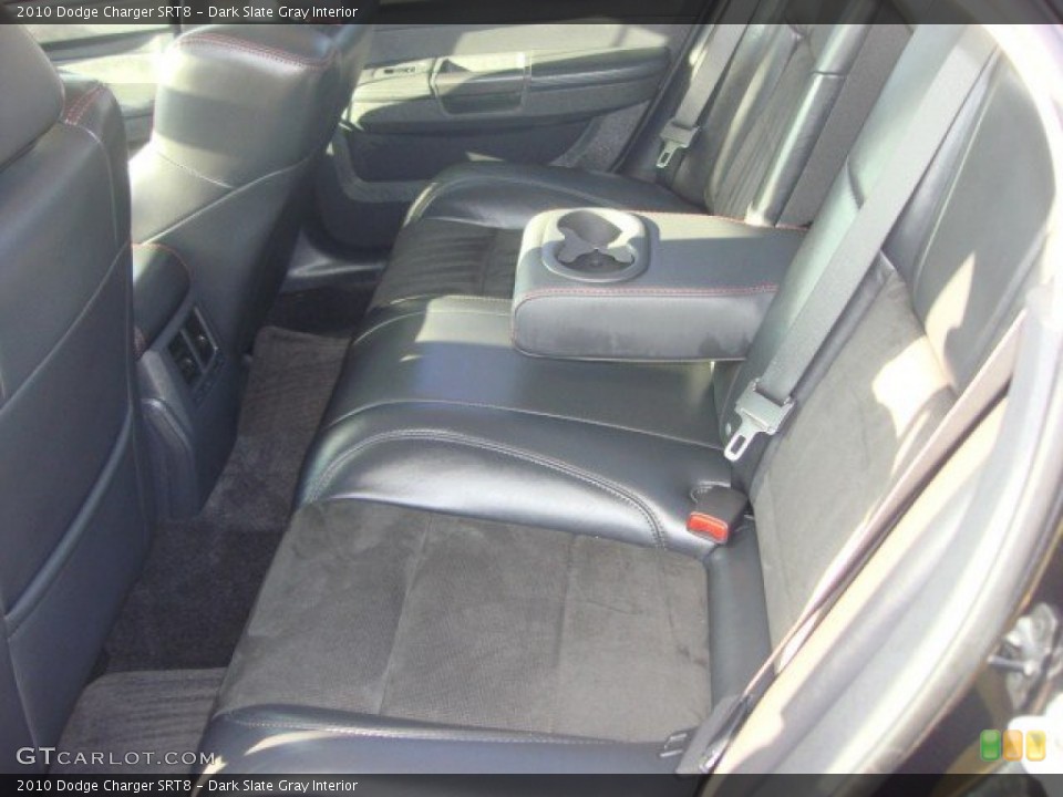 Dark Slate Gray Interior Rear Seat for the 2010 Dodge Charger SRT8 #73878449