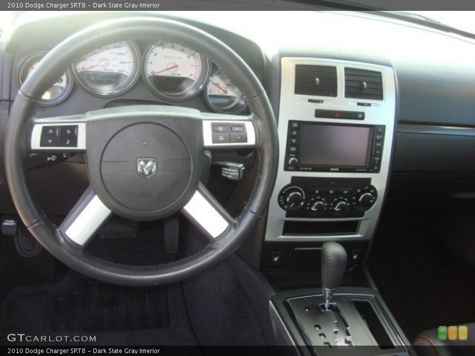 Dark Slate Gray Interior Steering Wheel for the 2010 Dodge Charger SRT8 #73878464