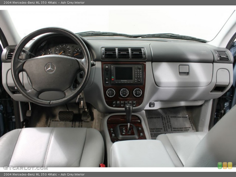 Ash Grey Interior Dashboard for the 2004 Mercedes-Benz ML 350 4Matic #73883126