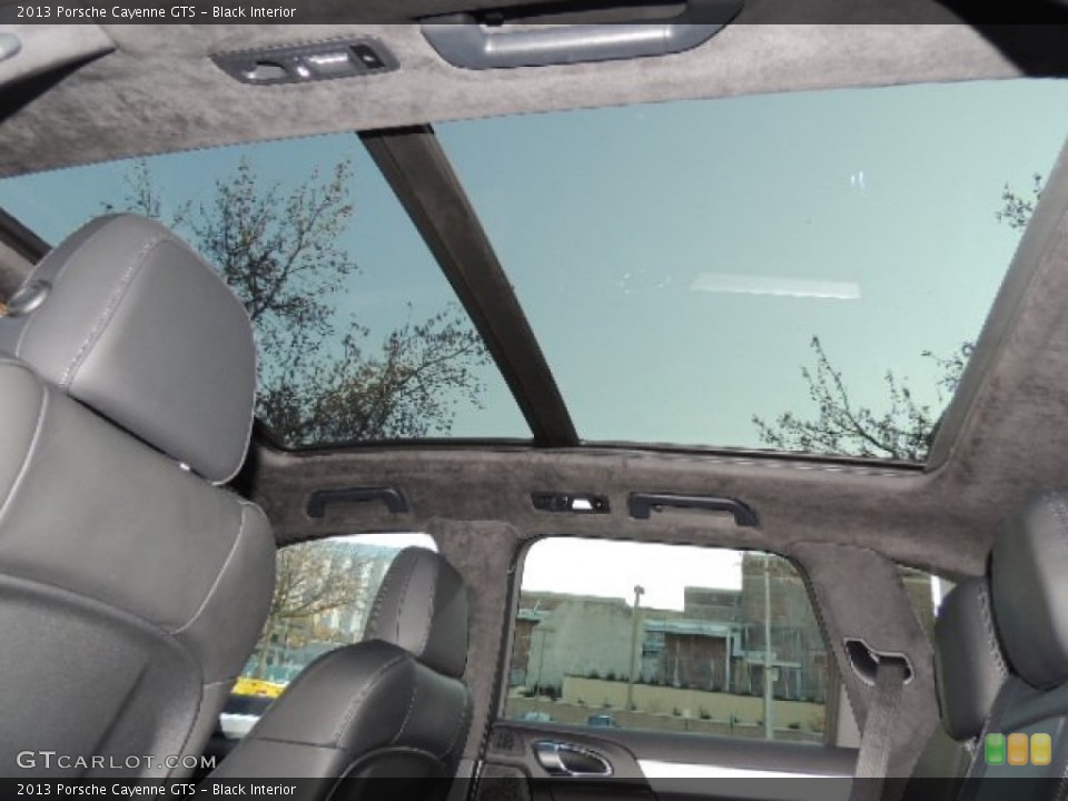 Black Interior Sunroof for the 2013 Porsche Cayenne GTS #73885574
