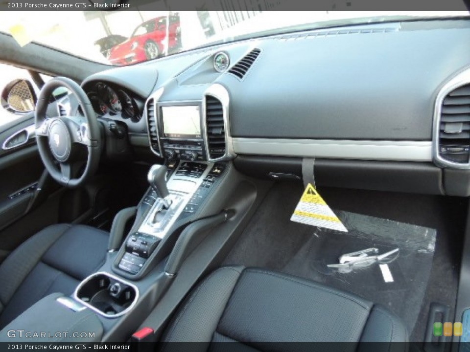 Black Interior Dashboard for the 2013 Porsche Cayenne GTS #73885914