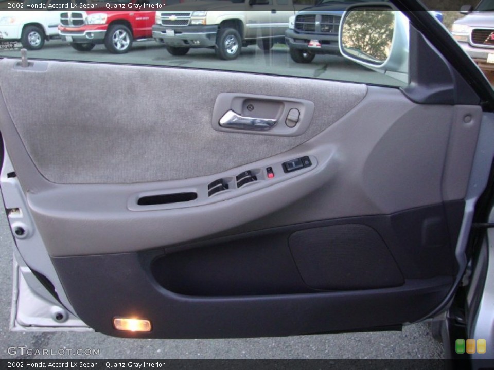 Quartz Gray Interior Door Panel for the 2002 Honda Accord LX Sedan #73886069