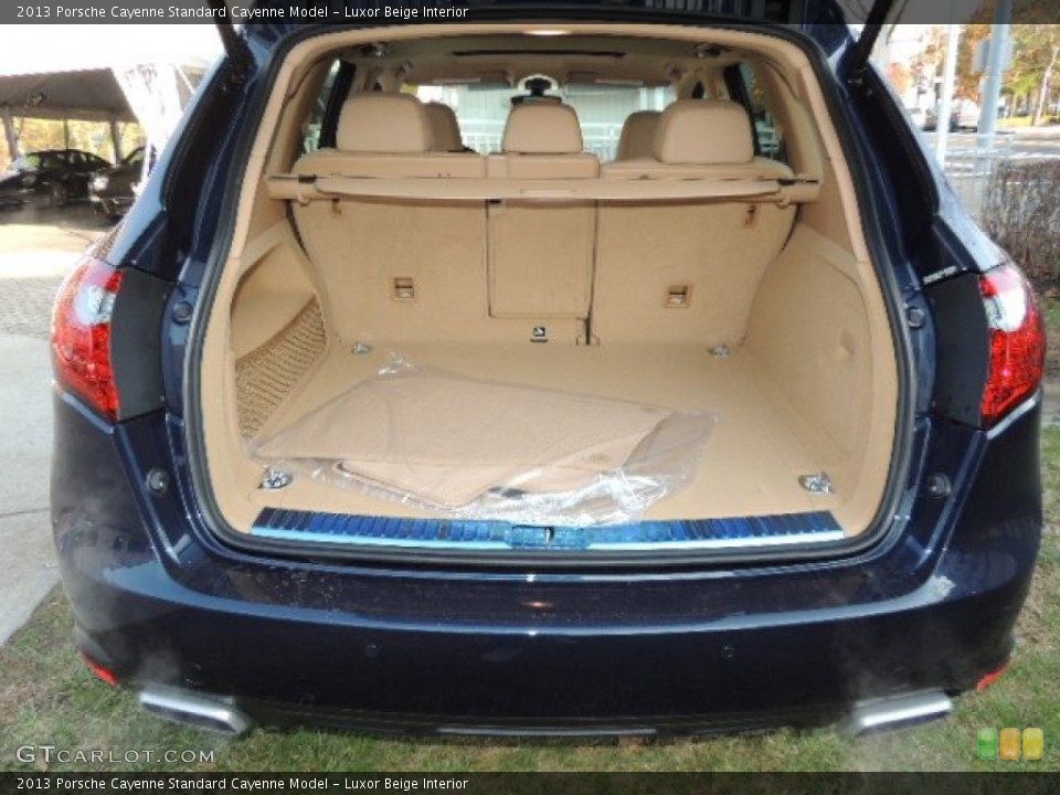 Luxor Beige Interior Trunk for the 2013 Porsche Cayenne  #73886100