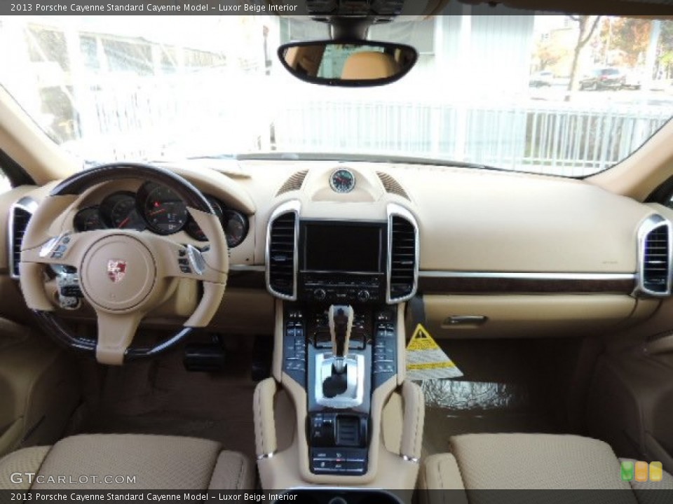 Luxor Beige Interior Dashboard for the 2013 Porsche Cayenne  #73886173