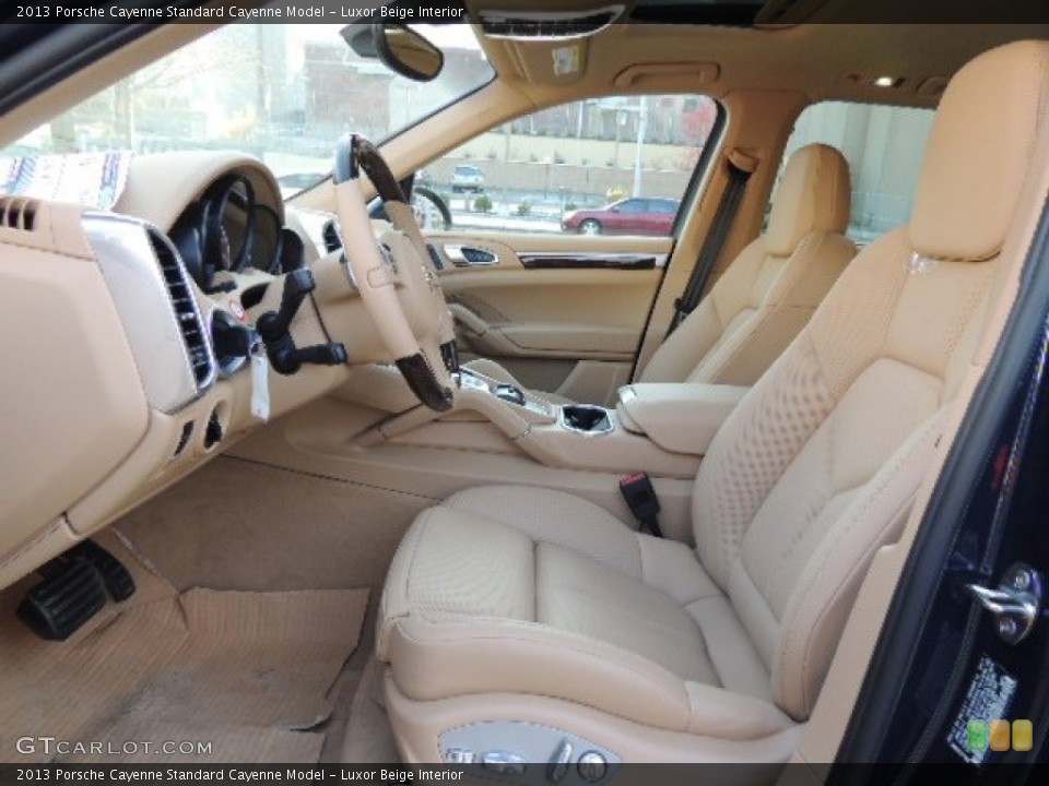 Luxor Beige Interior Prime Interior for the 2013 Porsche Cayenne  #73886219