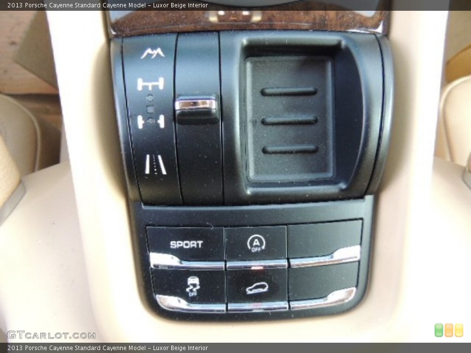 Luxor Beige Interior Controls for the 2013 Porsche Cayenne  #73886301