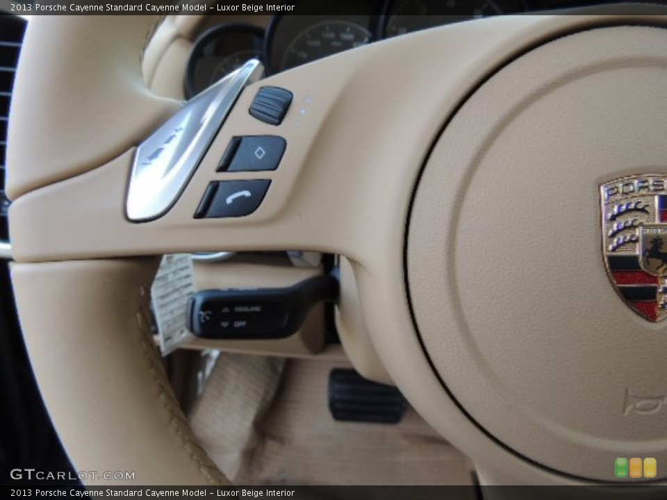 Luxor Beige Interior Controls for the 2013 Porsche Cayenne  #73886341