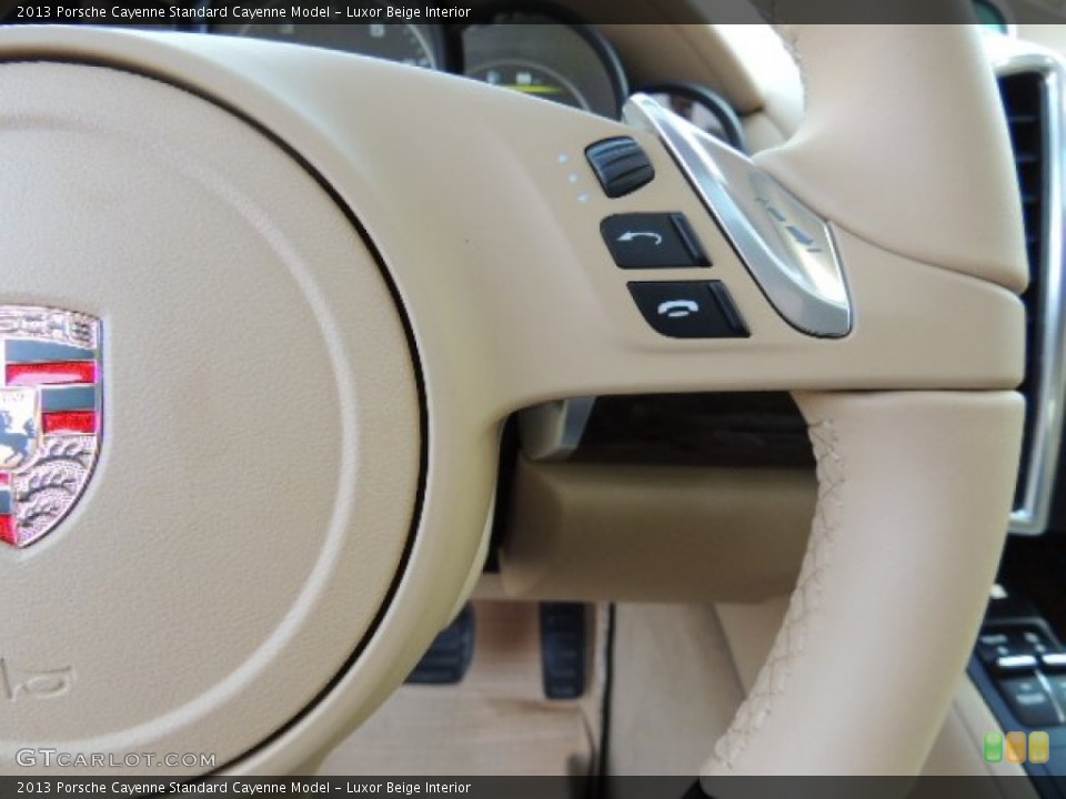 Luxor Beige Interior Controls for the 2013 Porsche Cayenne  #73886356