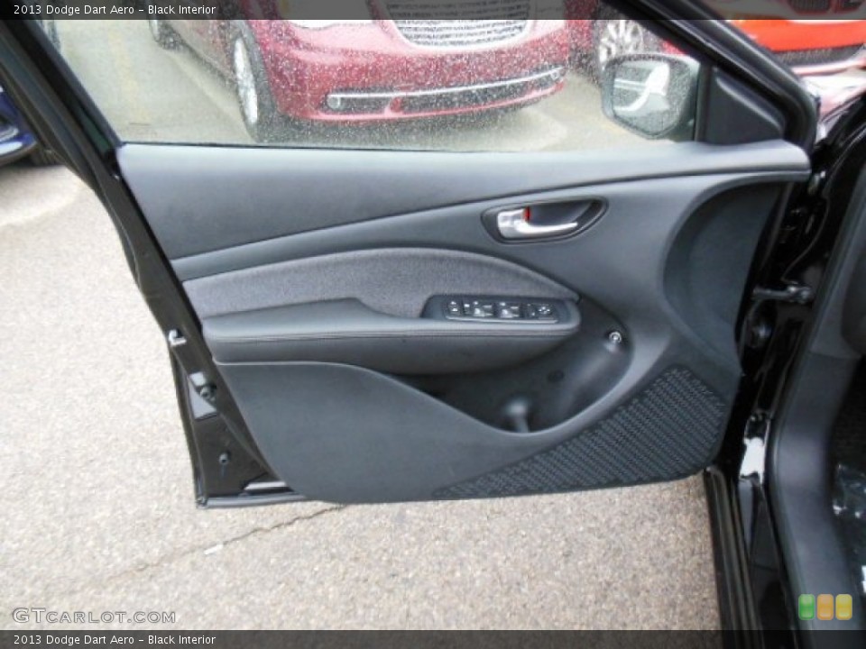 Black Interior Door Panel for the 2013 Dodge Dart Aero #73886939