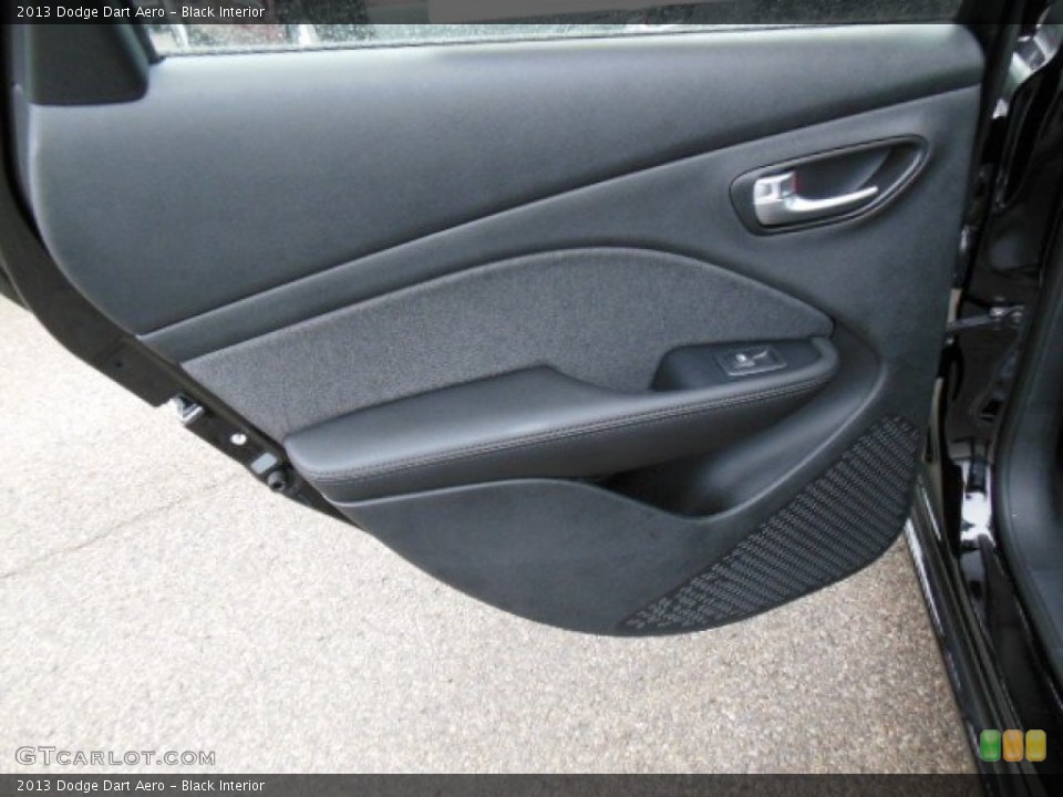 Black Interior Door Panel for the 2013 Dodge Dart Aero #73886972