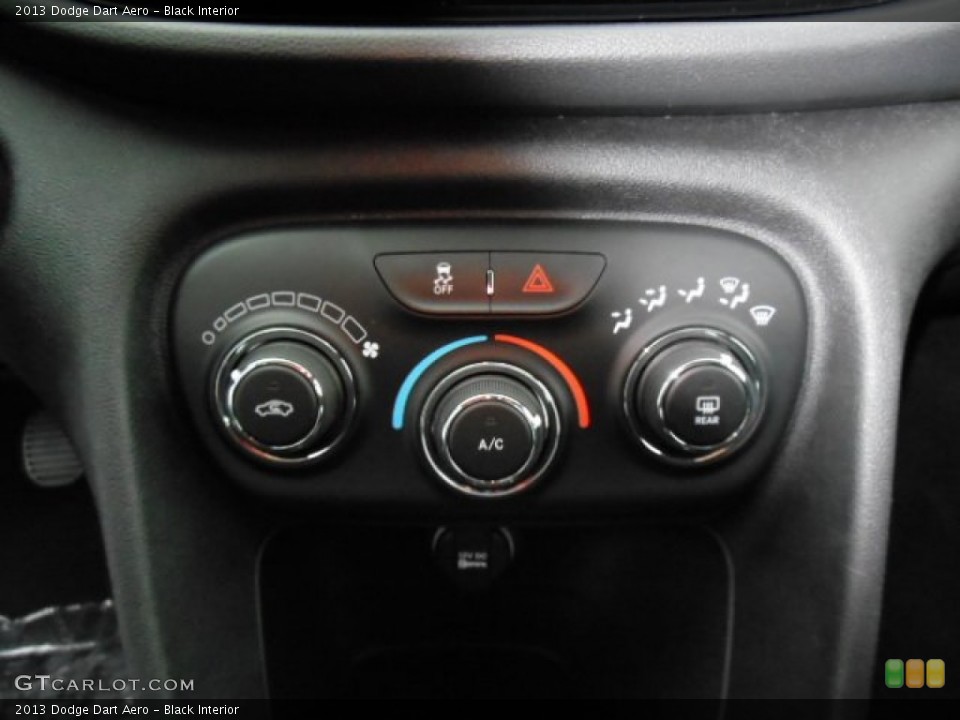 Black Interior Controls for the 2013 Dodge Dart Aero #73887020