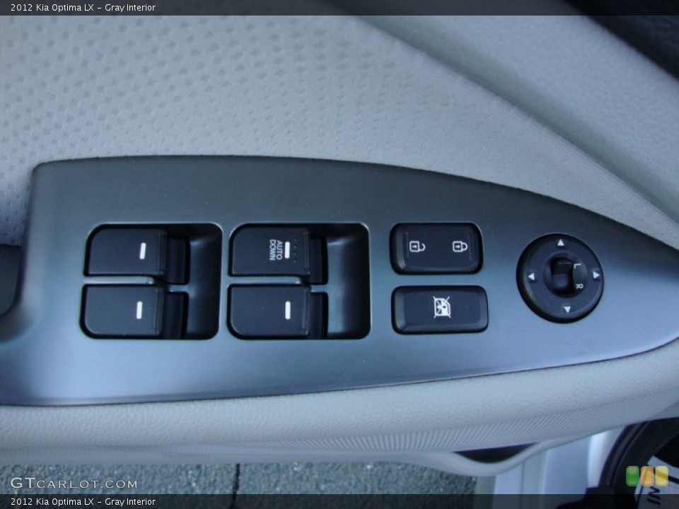 Gray Interior Controls for the 2012 Kia Optima LX #73887062
