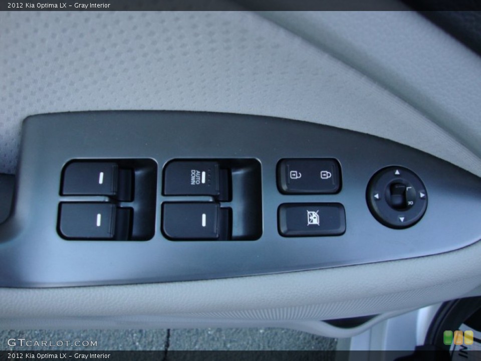 Gray Interior Controls for the 2012 Kia Optima LX #73887062