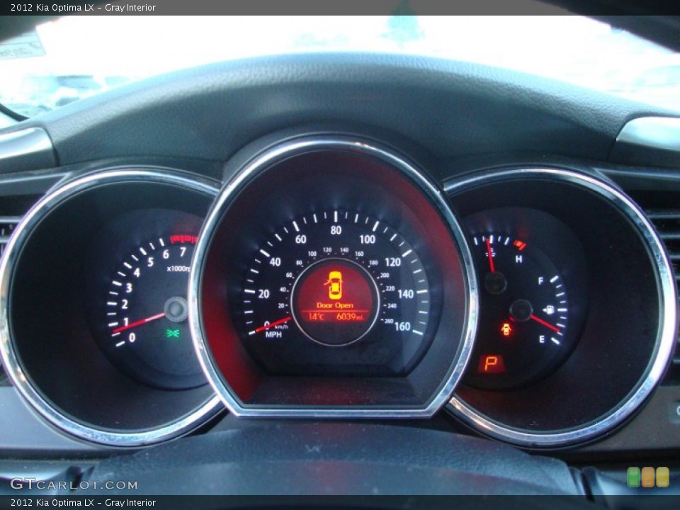 Gray Interior Gauges for the 2012 Kia Optima LX #73887098