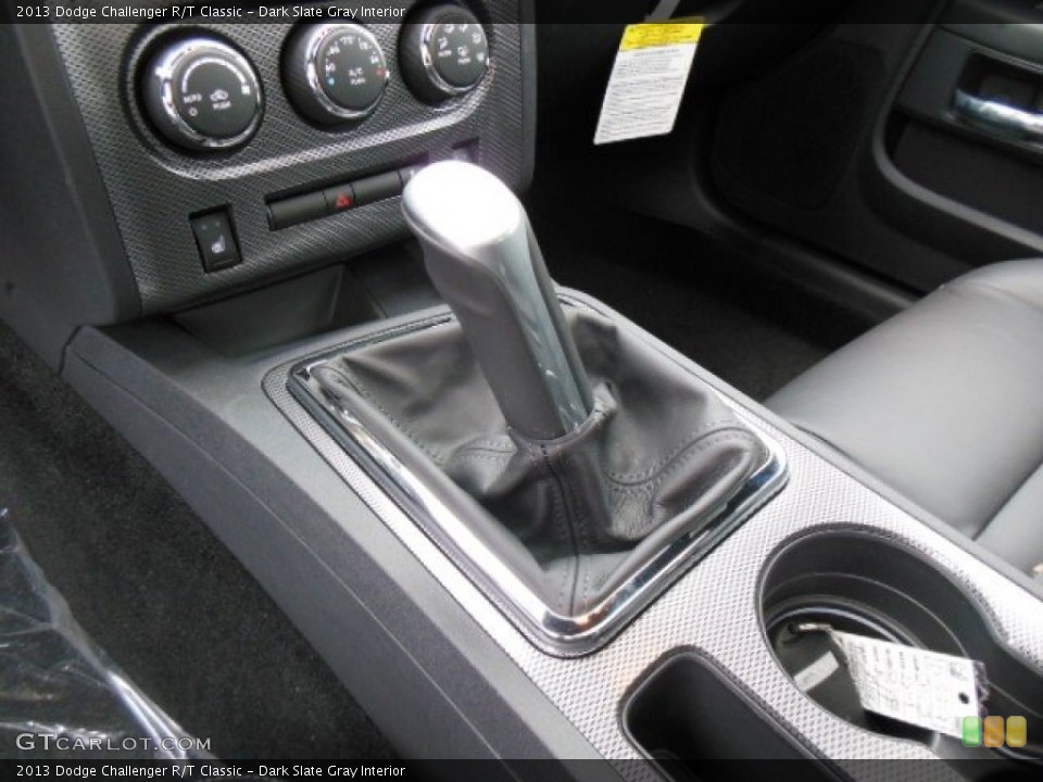 Dark Slate Gray Interior Transmission for the 2013 Dodge Challenger R/T Classic #73887677