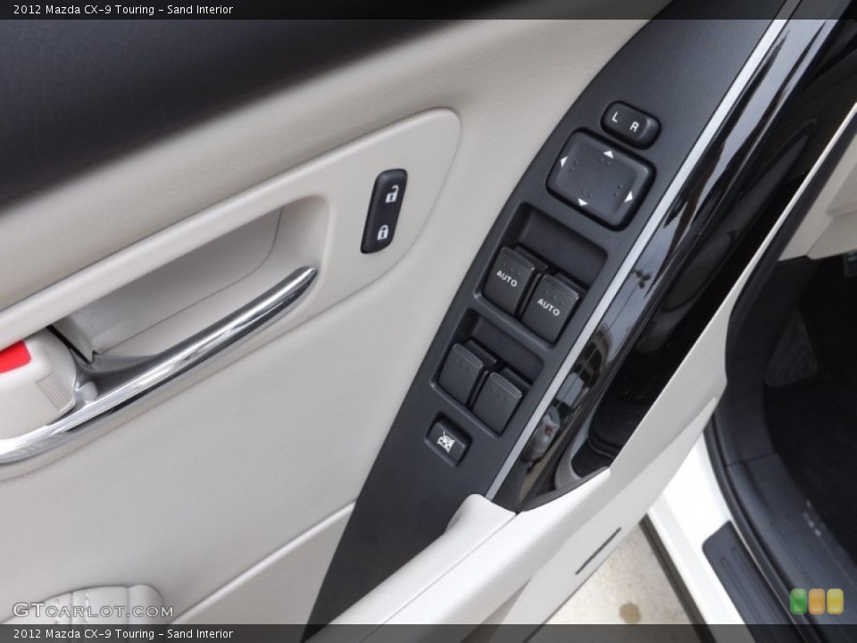Sand Interior Controls for the 2012 Mazda CX-9 Touring #73889327