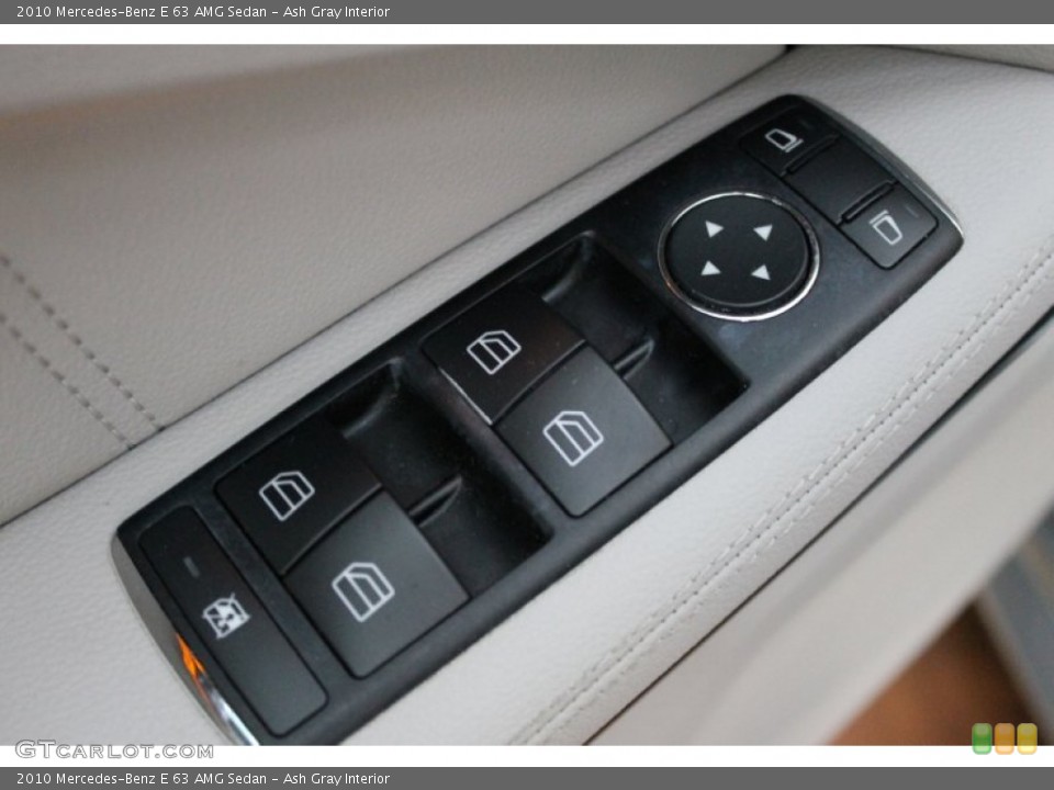 Ash Gray Interior Controls for the 2010 Mercedes-Benz E 63 AMG Sedan #73889536