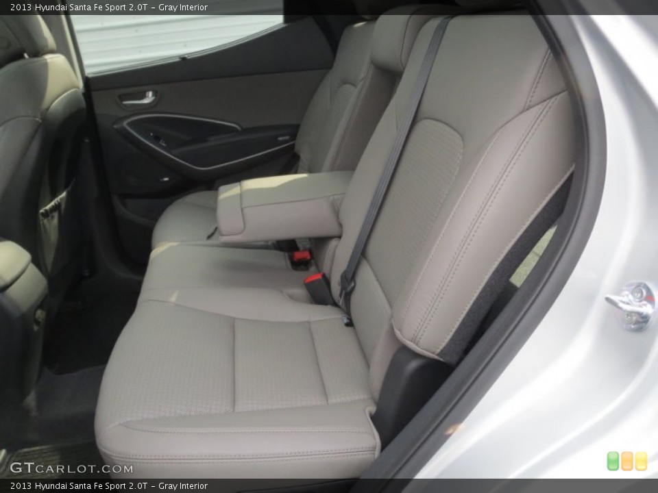 Gray Interior Rear Seat for the 2013 Hyundai Santa Fe Sport 2.0T #73892657