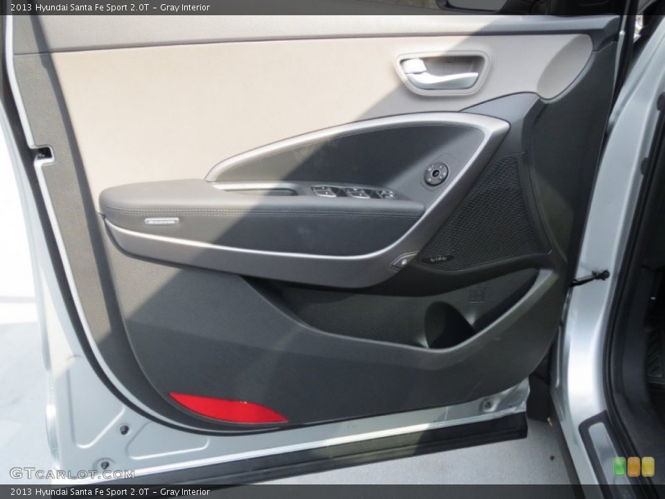 Gray Interior Door Panel for the 2013 Hyundai Santa Fe Sport 2.0T #73892672