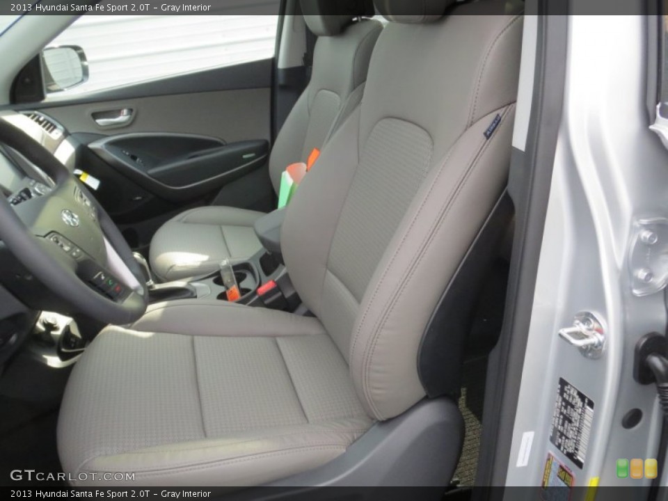 Gray Interior Front Seat for the 2013 Hyundai Santa Fe Sport 2.0T #73892676
