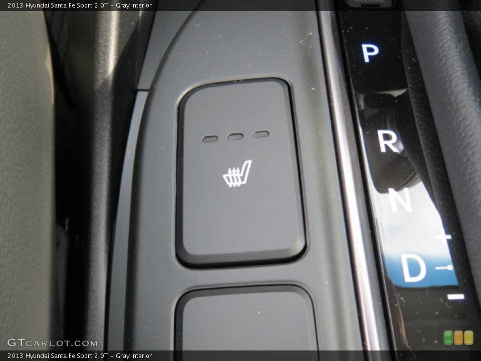 Gray Interior Controls for the 2013 Hyundai Santa Fe Sport 2.0T #73892780