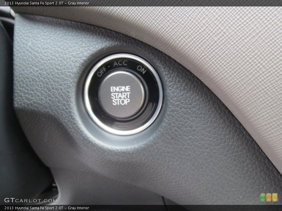 Gray Interior Controls for the 2013 Hyundai Santa Fe Sport 2.0T #73892795
