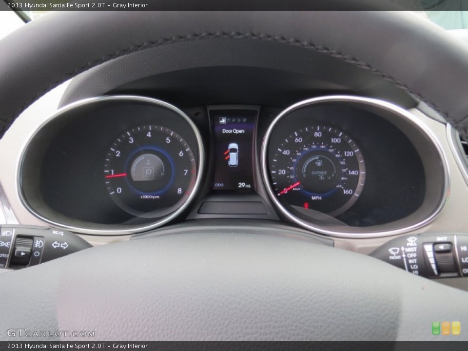 Gray Interior Gauges for the 2013 Hyundai Santa Fe Sport 2.0T #73892827