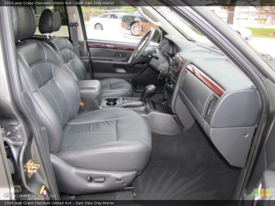 Dark Slate Gray Interior Photo for the 2004 Jeep Grand Cherokee Limited 4x4 #73892903
