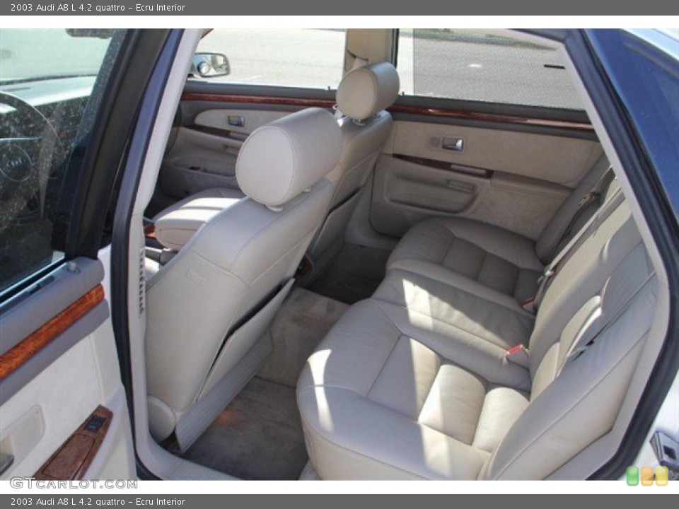 Ecru Interior Photo for the 2003 Audi A8 L 4.2 quattro #73892948