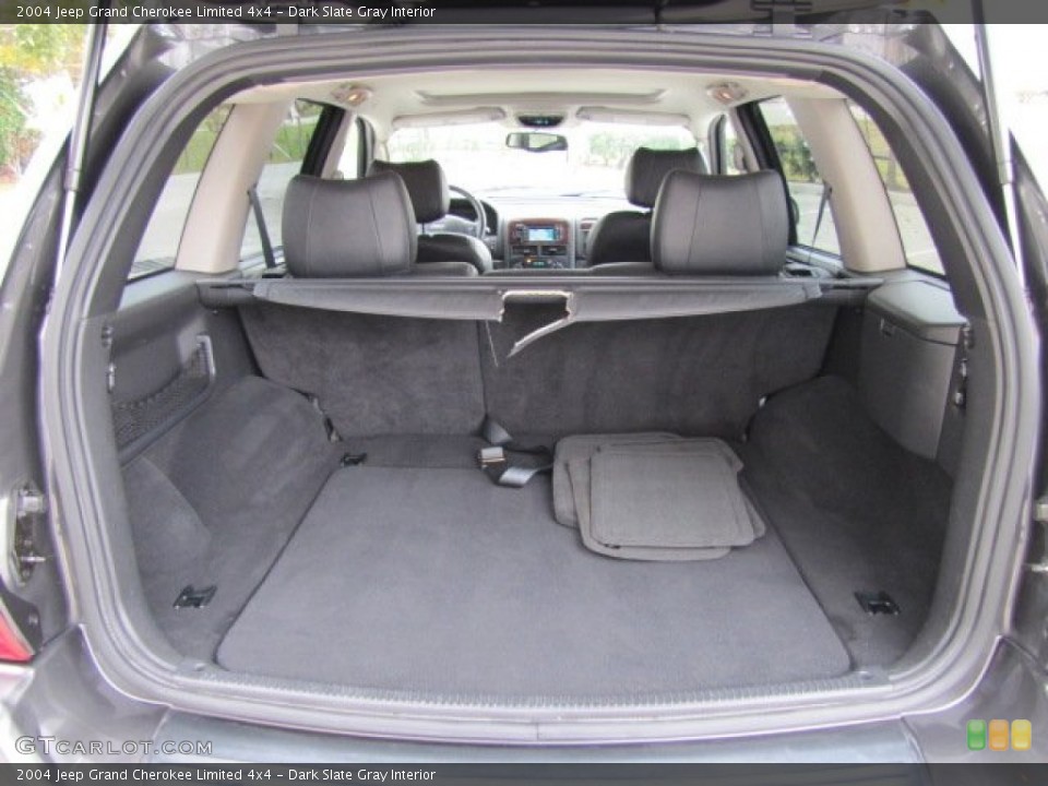 Dark Slate Gray Interior Trunk for the 2004 Jeep Grand Cherokee Limited 4x4 #73892978