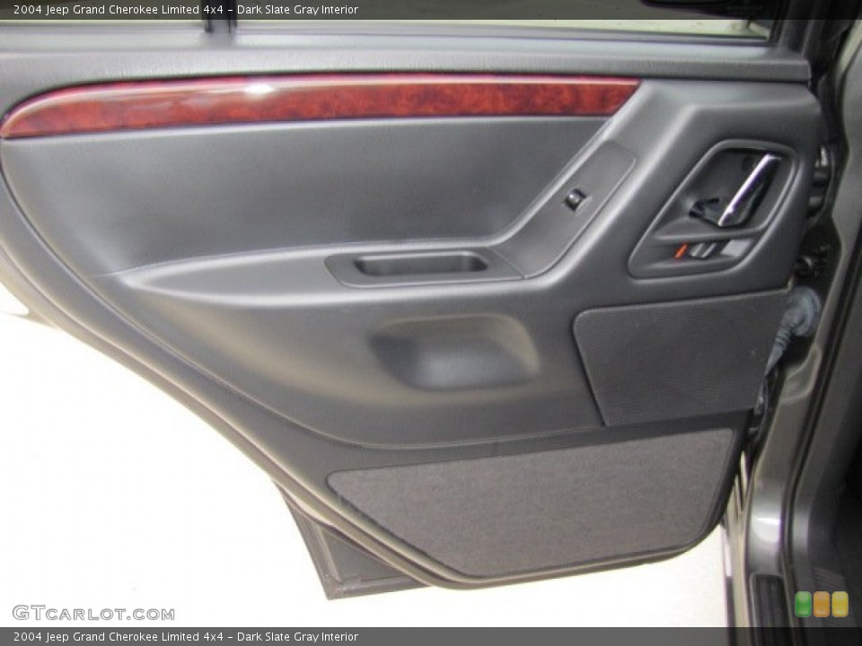Dark Slate Gray Interior Door Panel for the 2004 Jeep Grand Cherokee Limited 4x4 #73893099