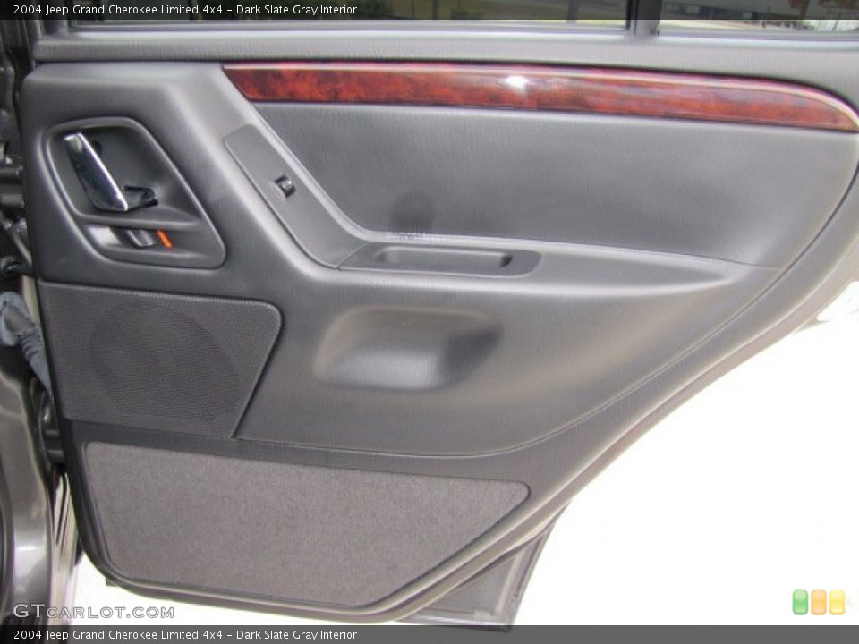 Dark Slate Gray Interior Door Panel for the 2004 Jeep Grand Cherokee Limited 4x4 #73893113
