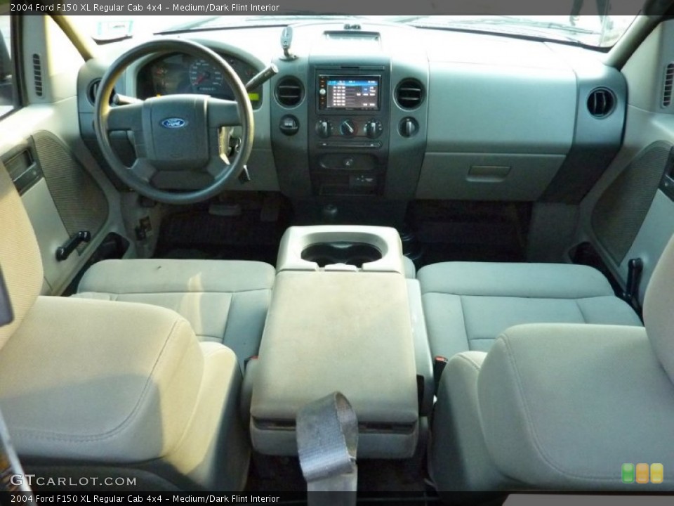 Medium/Dark Flint Interior Dashboard for the 2004 Ford F150 XL Regular Cab 4x4 #73894289