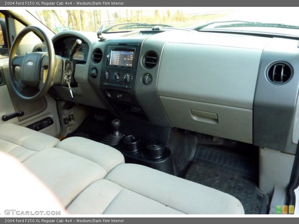 Medium/Dark Flint Interior Dashboard for the 2004 Ford F150 XL Regular Cab 4x4 #73894535