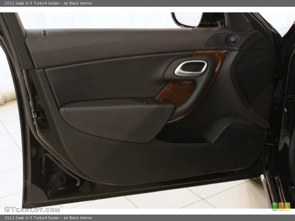 Jet Black Interior Door Panel for the 2011 Saab 9-5 Turbo4 Sedan #73895718