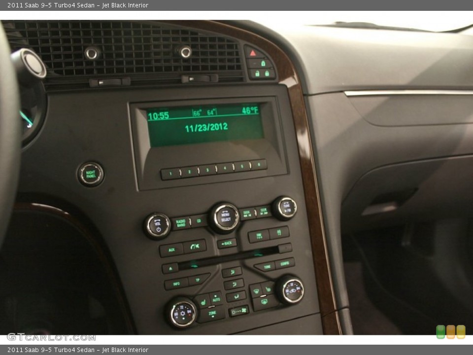 Jet Black Interior Controls for the 2011 Saab 9-5 Turbo4 Sedan #73895822