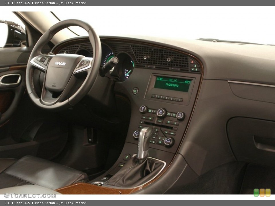 Jet Black Interior Dashboard for the 2011 Saab 9-5 Turbo4 Sedan #73895948