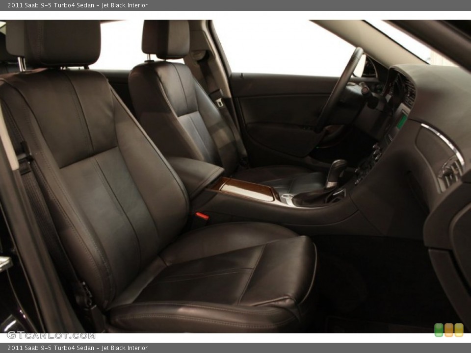 Jet Black Interior Photo for the 2011 Saab 9-5 Turbo4 Sedan #73895959