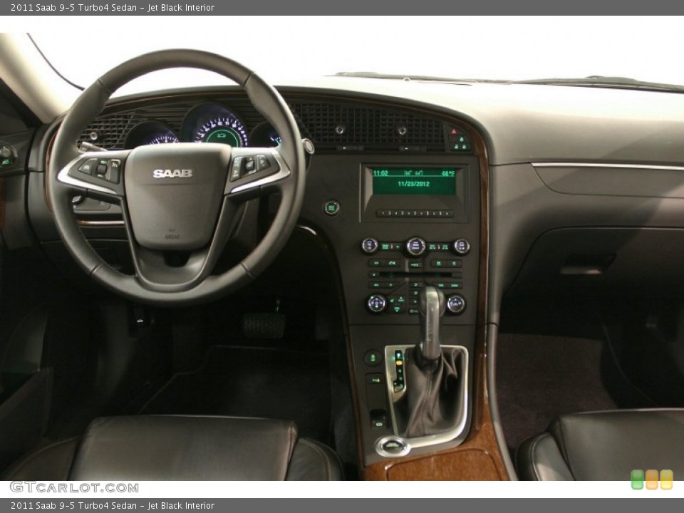 Jet Black Interior Dashboard for the 2011 Saab 9-5 Turbo4 Sedan #73896014