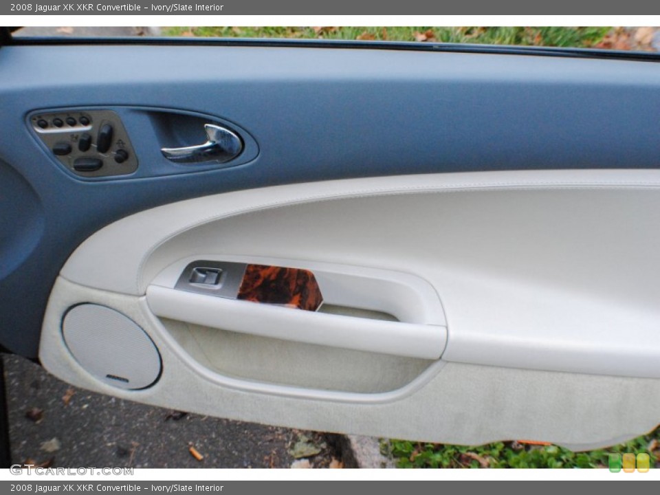 Ivory/Slate Interior Door Panel for the 2008 Jaguar XK XKR Convertible #73897217
