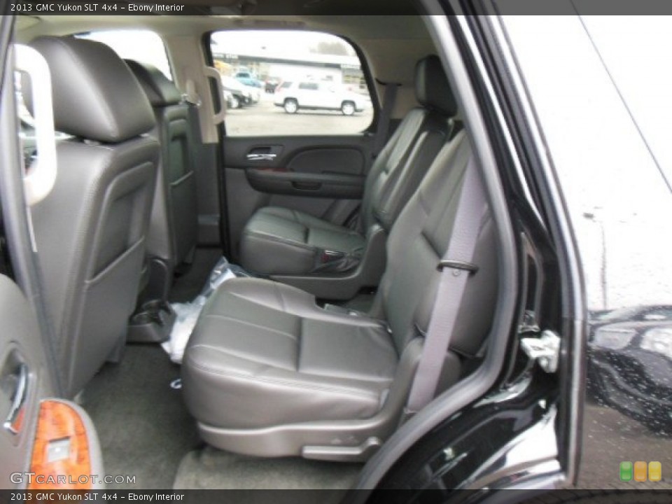 Ebony Interior Rear Seat for the 2013 GMC Yukon SLT 4x4 #73898822