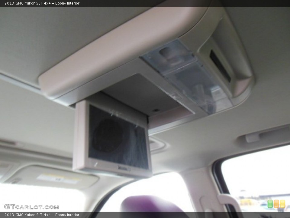Ebony Interior Entertainment System for the 2013 GMC Yukon SLT 4x4 #73898837