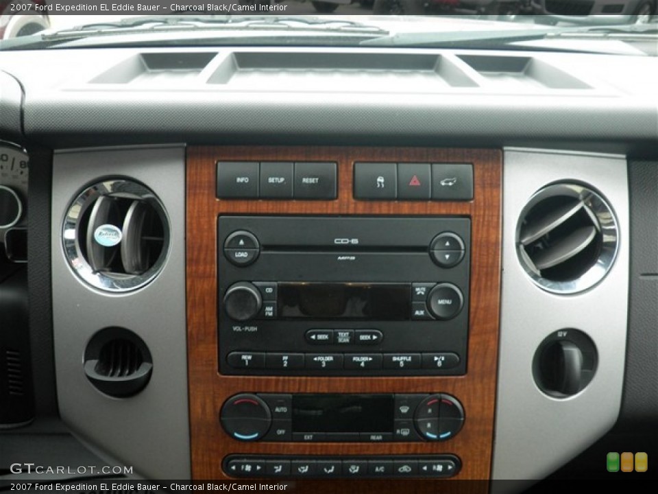 Charcoal Black/Camel Interior Controls for the 2007 Ford Expedition EL Eddie Bauer #73901051