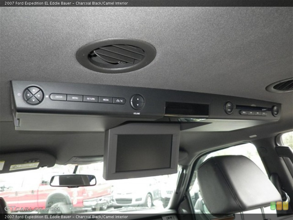Charcoal Black/Camel Interior Entertainment System for the 2007 Ford Expedition EL Eddie Bauer #73901077