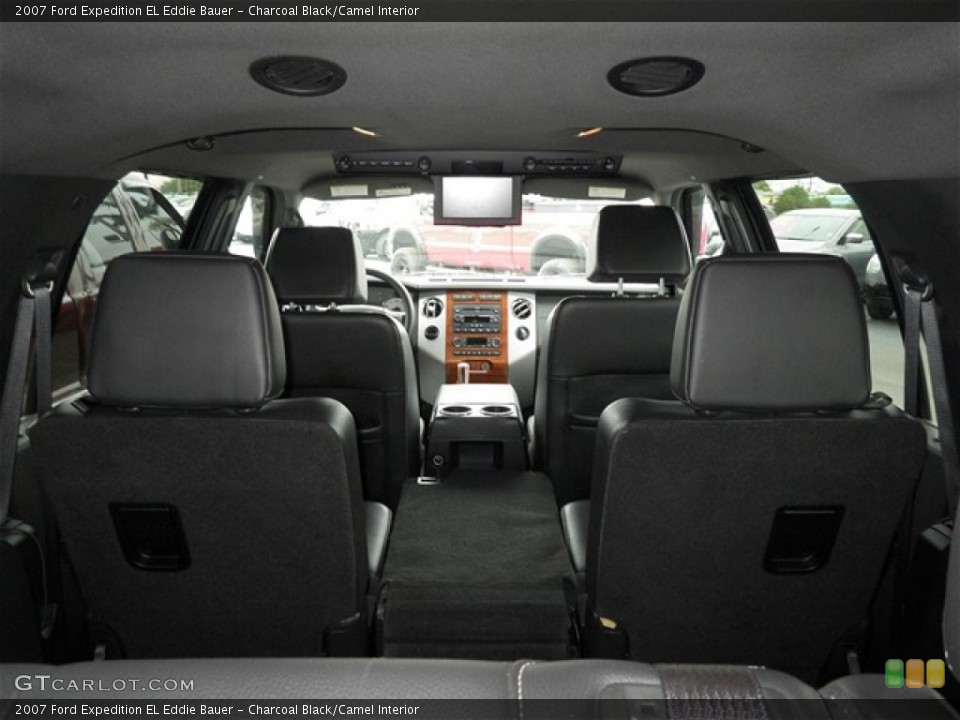 Charcoal Black/Camel Interior Photo for the 2007 Ford Expedition EL Eddie Bauer #73901104